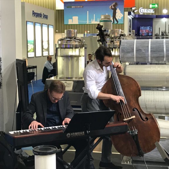 Jazz-Piano Trio Triority - Nordic Air Filtration -- Powtech